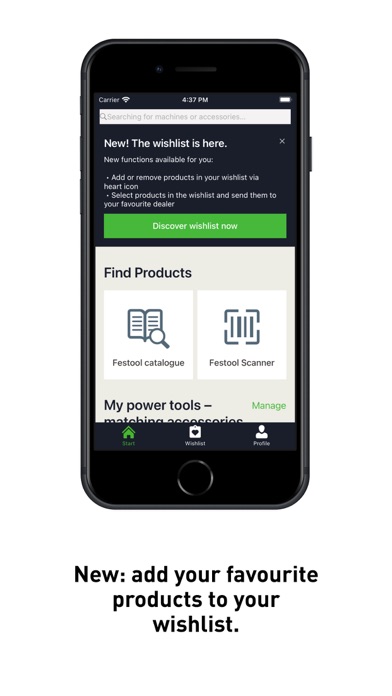 Screenshot #3 pour Application Festool Order