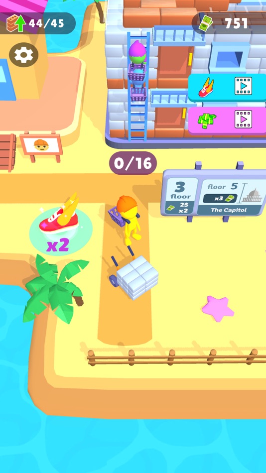 #2. Tower Master: Collect & Build (iOS) Podle: MAD PIXEL
