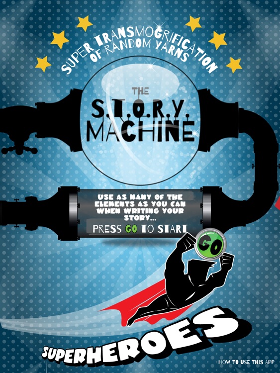 The Superhero Story Machine
