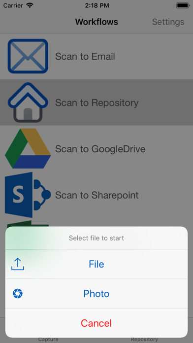 Scanshare Mobile Screenshot