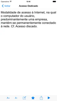 dicionário de informática iphone screenshot 2