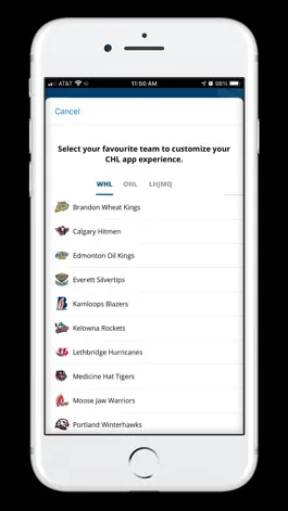 Game screenshot CHL: Official App apk