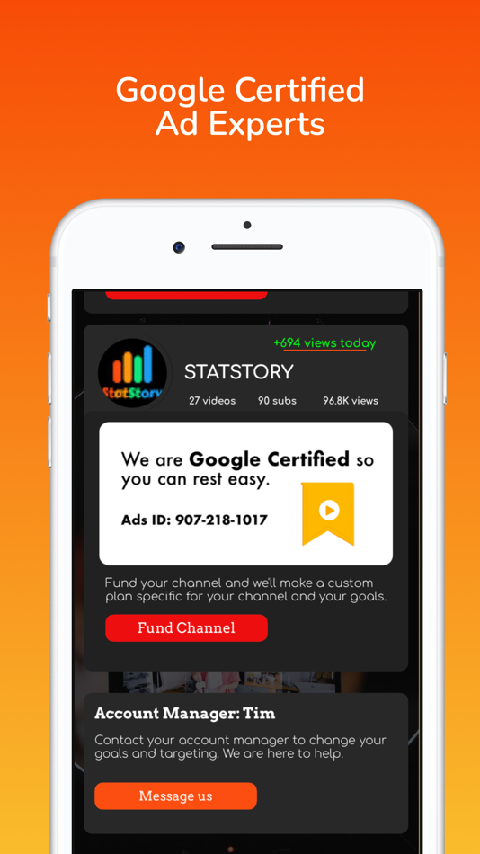 #5. StatStory Views for YouTube (iOS) Podle: WickeyWare, LLC
