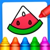 子供の描画、着色ゲーム - iPadアプリ
