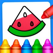 Kids drawing, coloring games