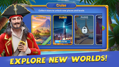 Solitaire Cruise Tripeaks Game Screenshot