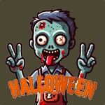 Download Spooky Zombie Stickers app