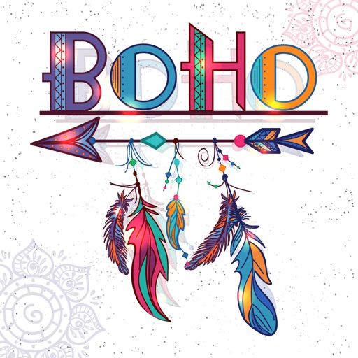 Bohi Chic Style Stickers icon