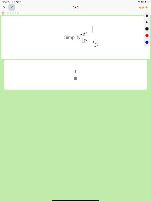 ‎Unbegrenzte mathematische Aufgaben-Screenshot