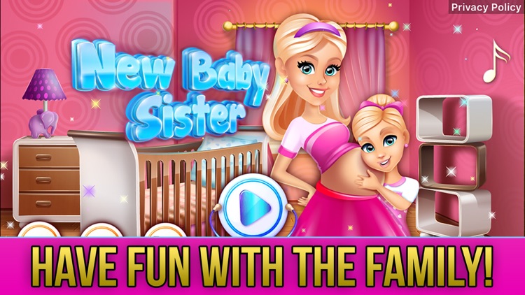 New Baby Sister Makeover Game screenshot-0
