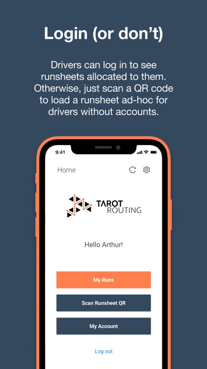 Tarot Routing Driver Runsheet screenshot-4