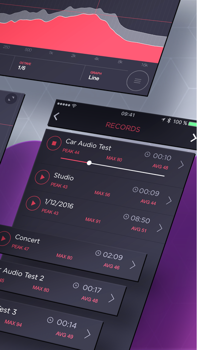 Decibel : dB sound level meter Screenshot