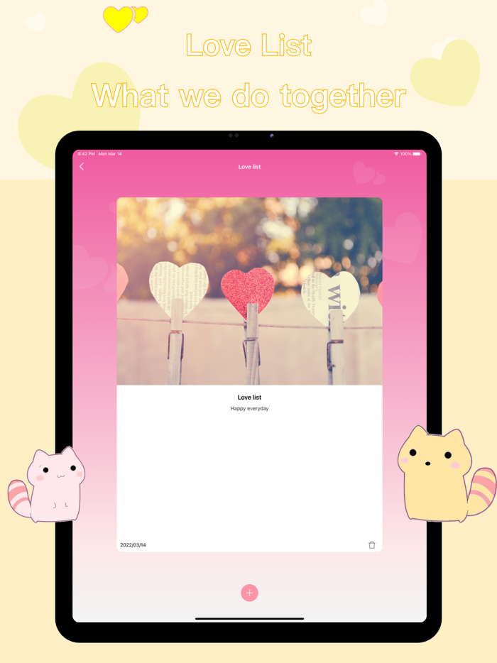 Love tracker -My Love days