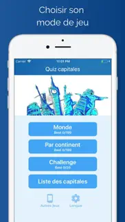 capitales des pays - quiz iPhone Captures Décran 3