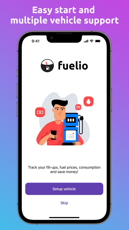 Fuelio - gas log, MPG