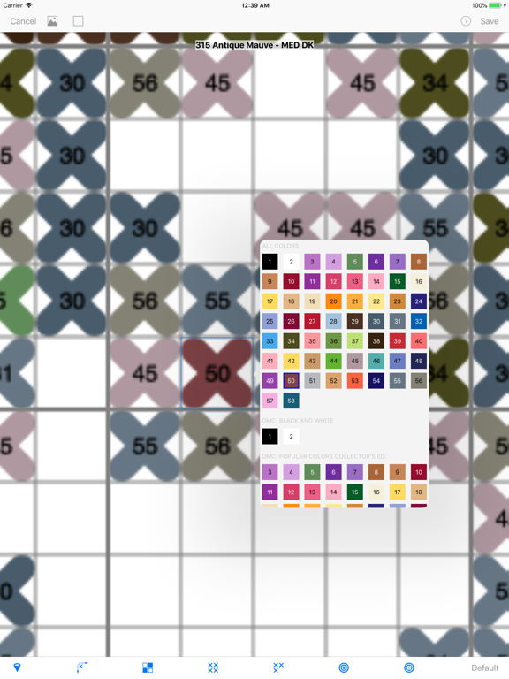Screenshot #6 pour Stitched—Cross-stitch Patterns