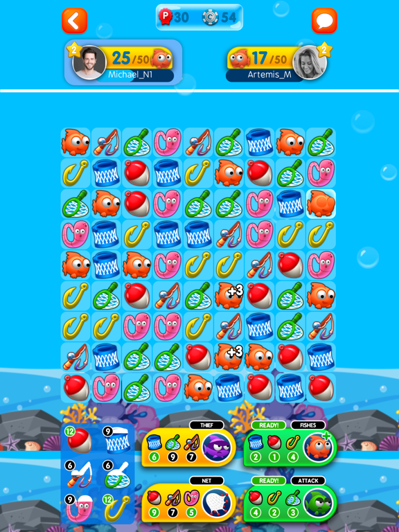 Fishing Duels® - 3 マッチパズルのおすすめ画像5