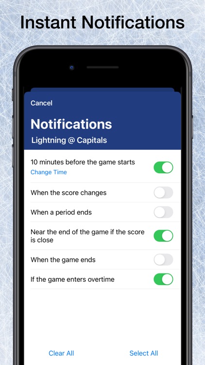 Scores App: For NHL Hockey screenshot-3
