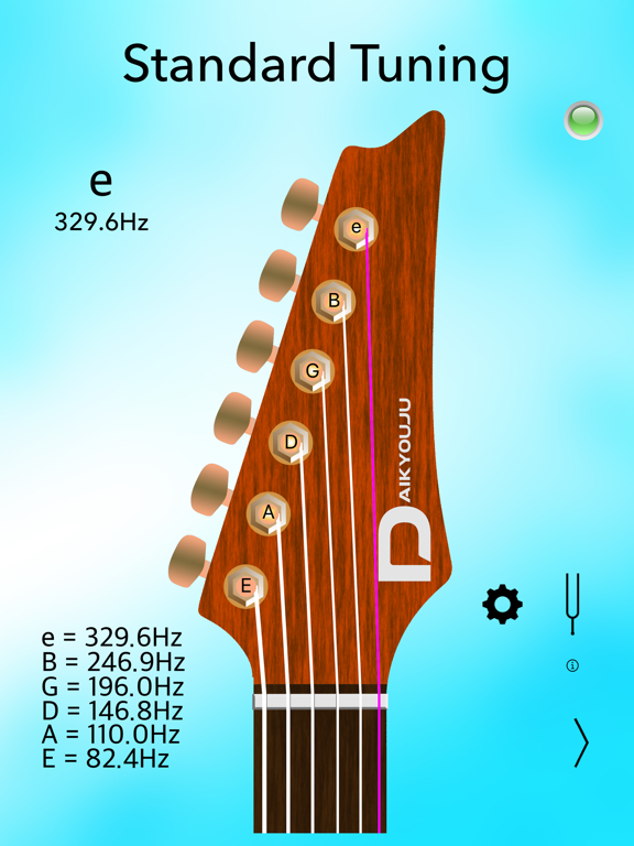 Screenshot #1 for Electric Guitar Tuner
