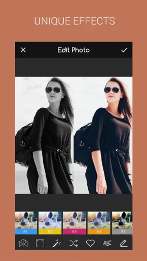 Photo Mirror Effects Filter screenshot 2