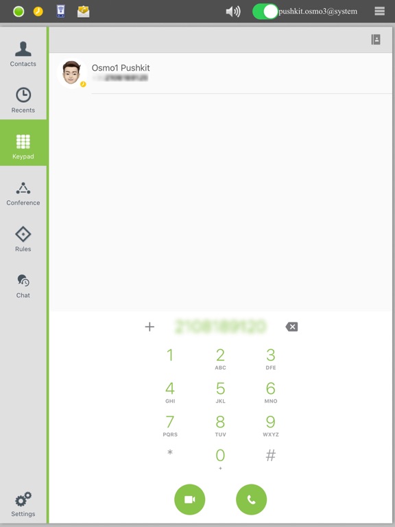 Screenshot #5 pour OpenScape Mobile Pro