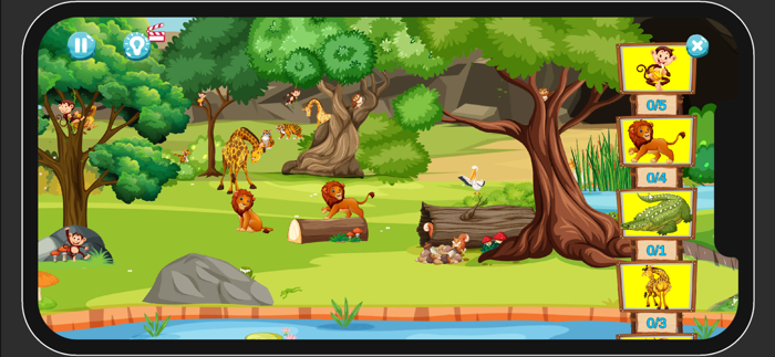 Learning game for kid Animal
