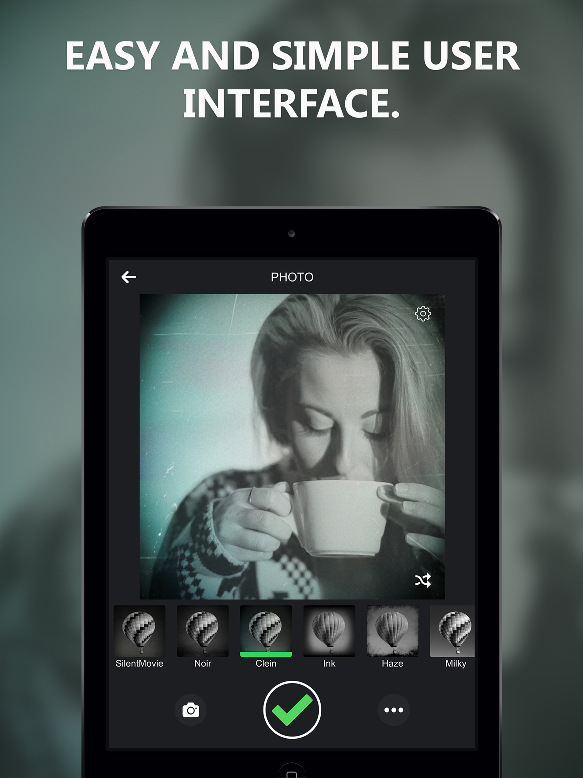Black and White Camera for IG screenshot 9