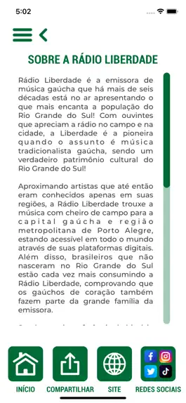 Game screenshot Rádio Liberdade - 83,3 FM apk