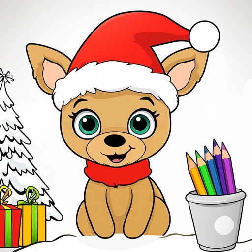 Christmas Coloring Book : Kids icon