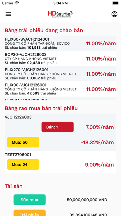 HDS Bond Screenshot