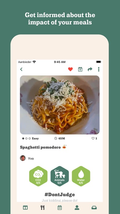 Foodprint - Recipes manager Screenshot