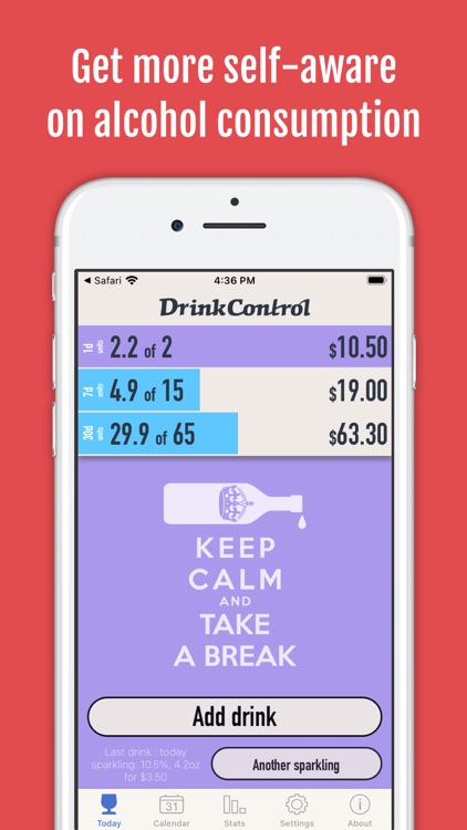 DrinkControl: Alcohol Tracker screenshot-8