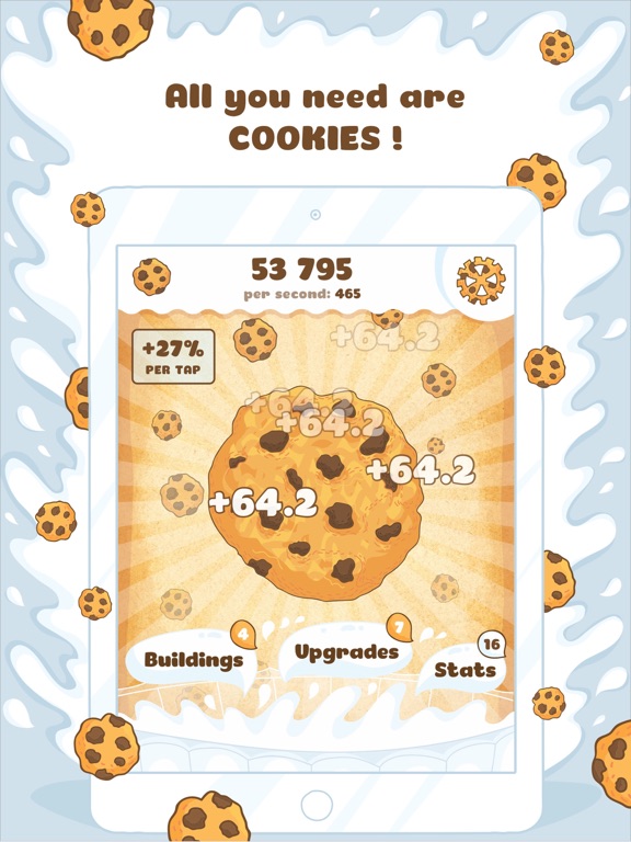 Screenshot #4 pour Cookies! Idle Clicker Game