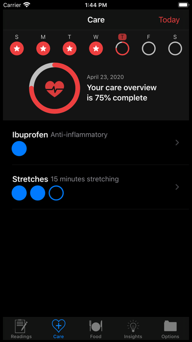 HealthGear - Diabetes Screenshot