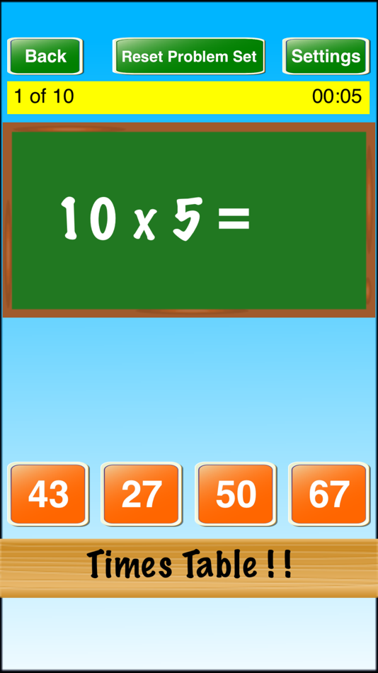 #1. Times Table ! ! (iOS) 由: Horizon Business, Inc.