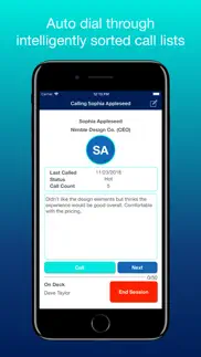 swiftcall: auto dialer & crm iphone screenshot 1