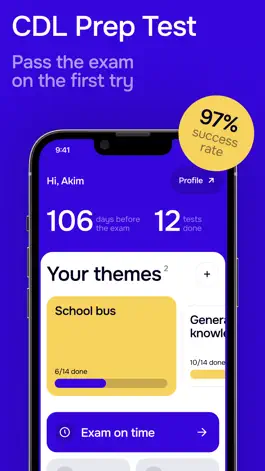 Game screenshot CDL Prep Test 2023+ mod apk