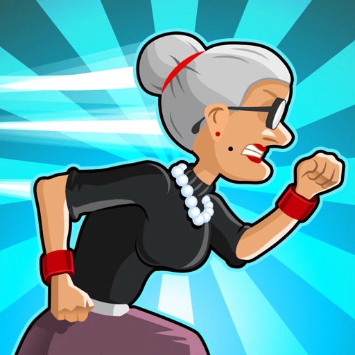 Angry Gran Run - Running Game iOS App