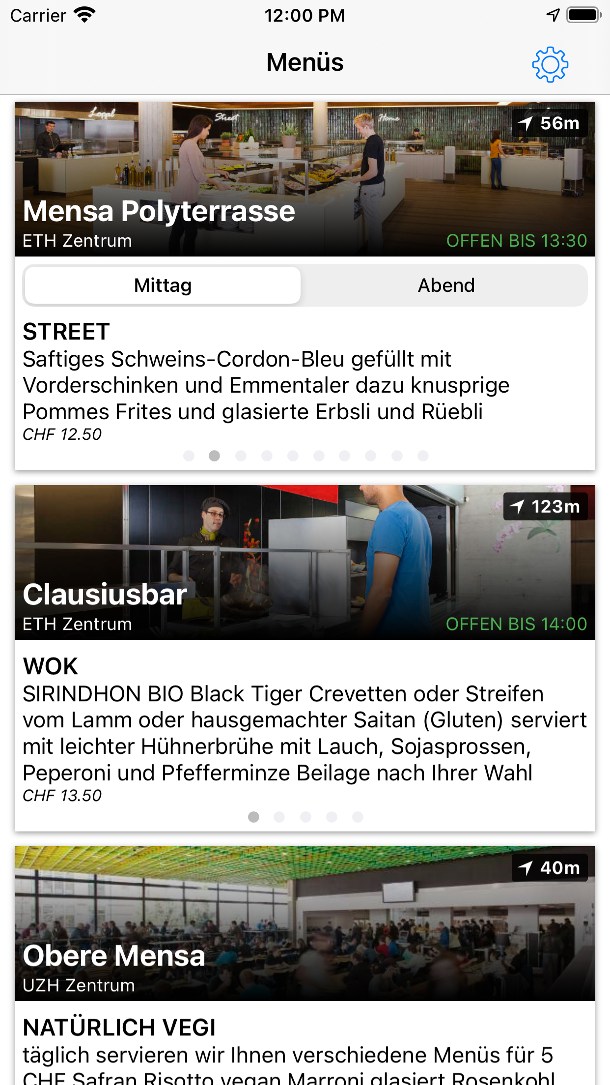 Mensa ETH Zürich / UZH