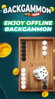 backgammon hd - offline iphone screenshot 1