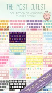 pastel keyboard themes color iphone screenshot 3