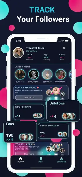 Game screenshot TrackTok: Tik Follower & Likes hack