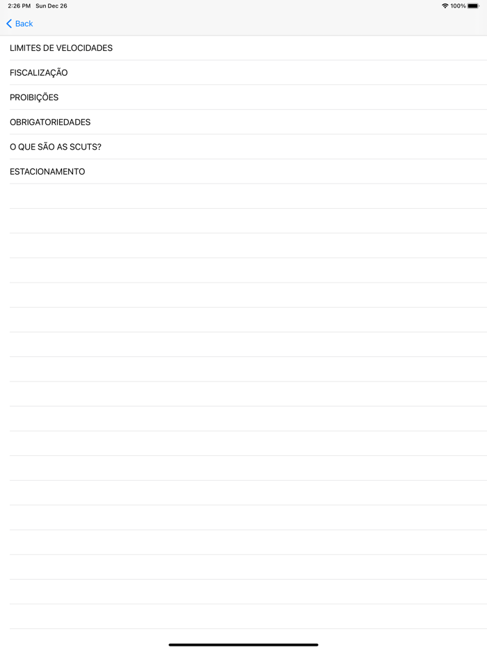 Testes de Código IMTT Exames