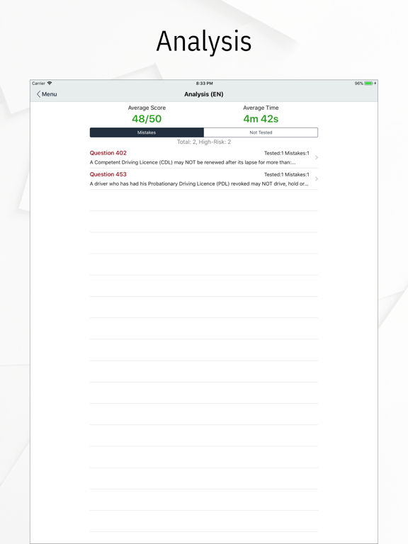 KPP Test Malaysia 2024 iPad screenshot 6 - Education app