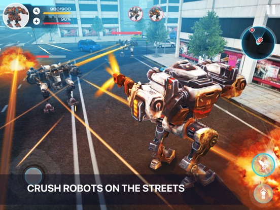 Robot Rampage - Steel War screenshot 4