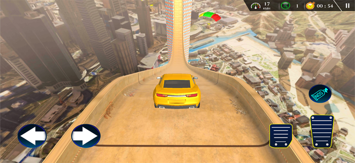 Extreme Car Stunts Race Game