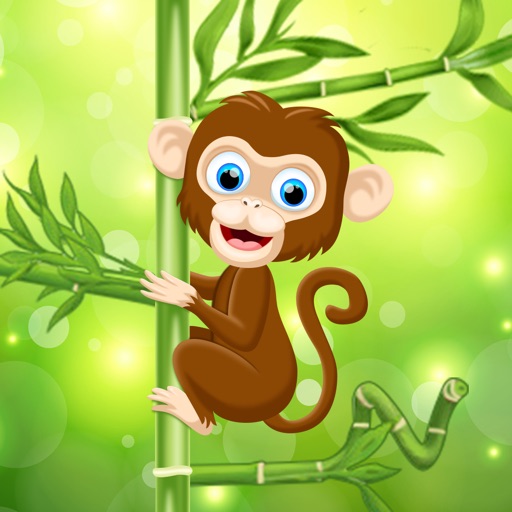 Bamboo Climbing Monkey Racing icon