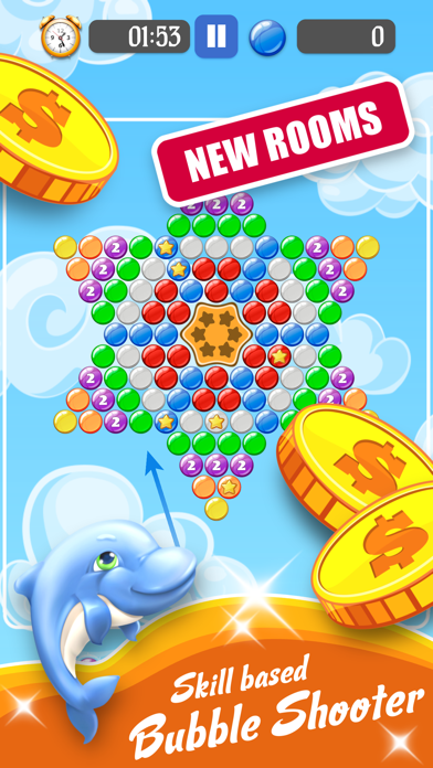 Bubble Shooter With Cash Prizeのおすすめ画像1