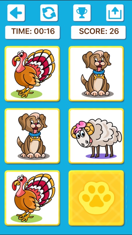 Animal Memory Matching Games screenshot-9