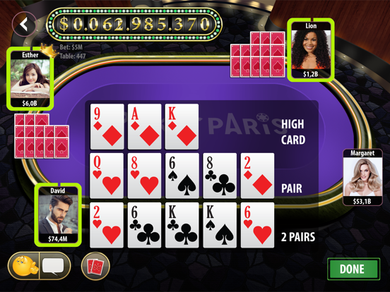 Poker Paris: danh bai onlineのおすすめ画像3